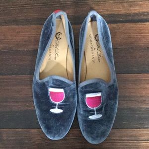 Del Toro for Moda Operandi Velvet Smoking Shoes